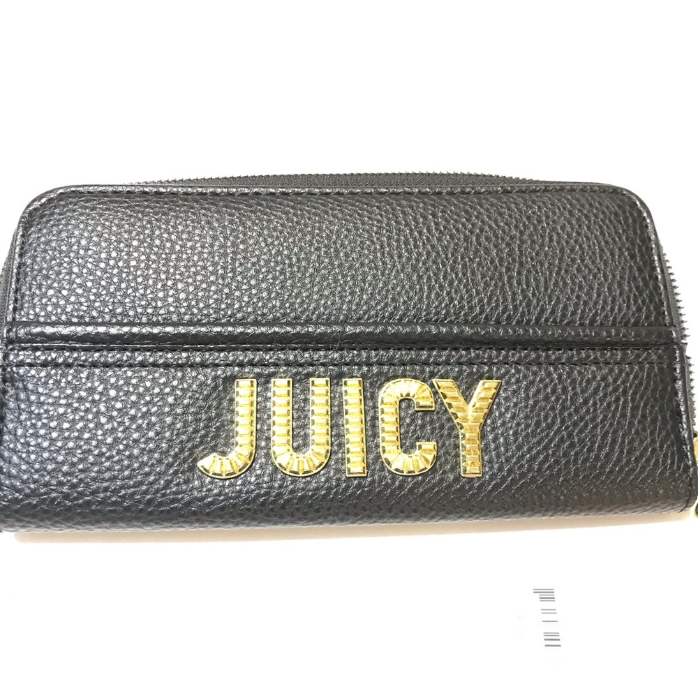 Juicy Culture Blank Check Wallet Black